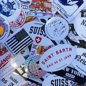 100 BRANDY MELVILLE STICKERS